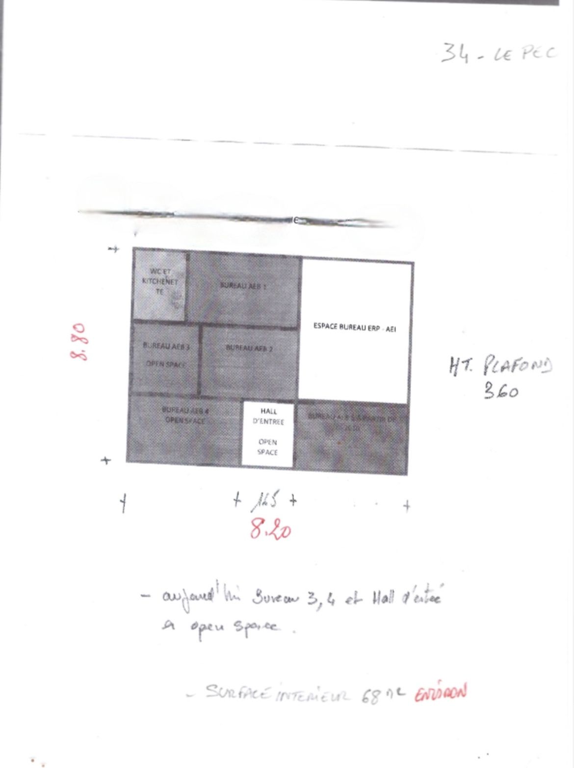 activity premises 6 rooms for rent on Le Pecq (78230)