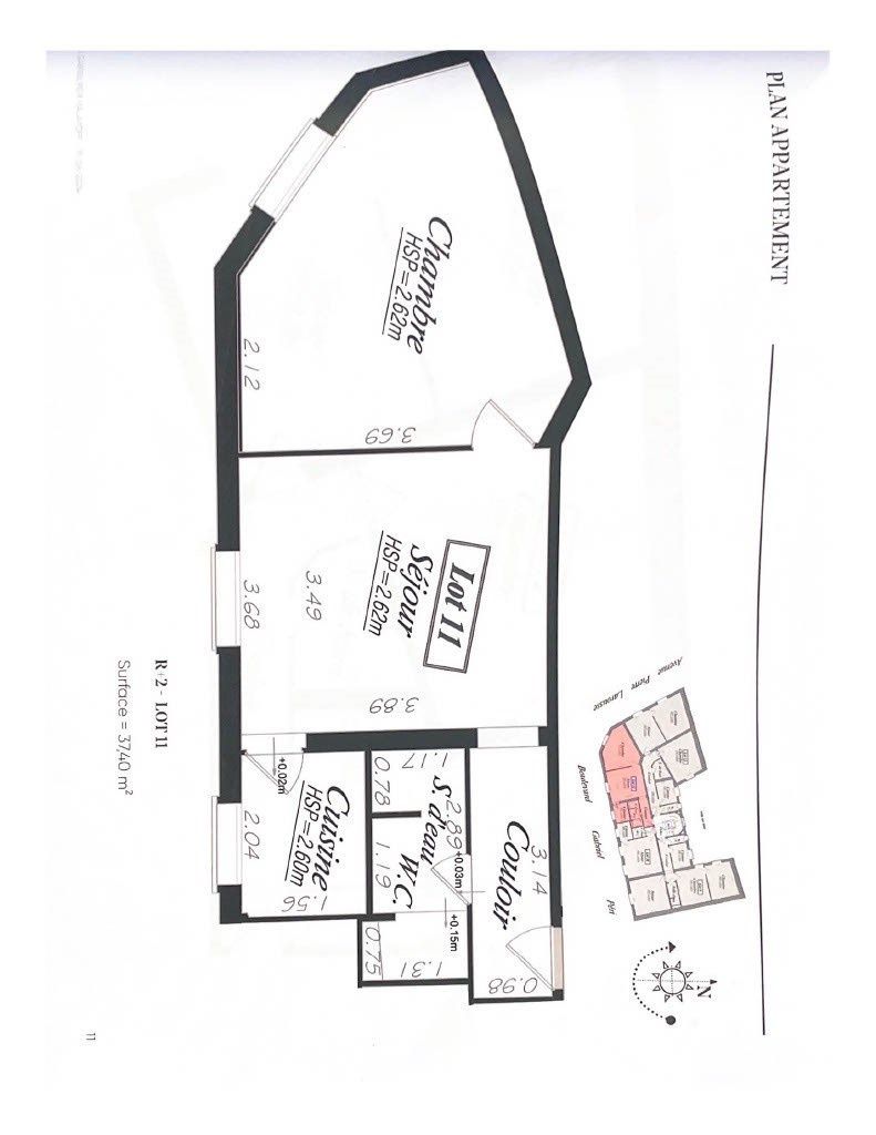 apartment 2 rooms for sale on Malakoff (92240)
