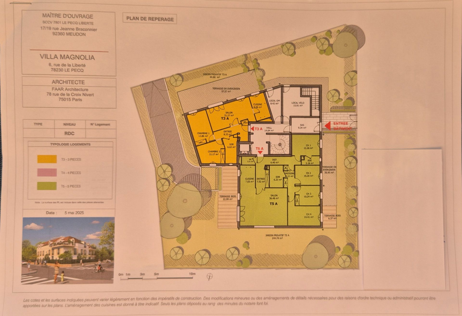 appartement 5 pièces en vente sur Le Pecq (78230)