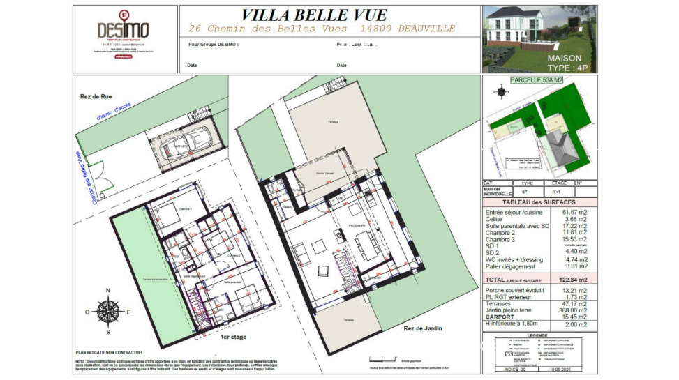 maison 4 pièces en vente sur Deauville (14800)