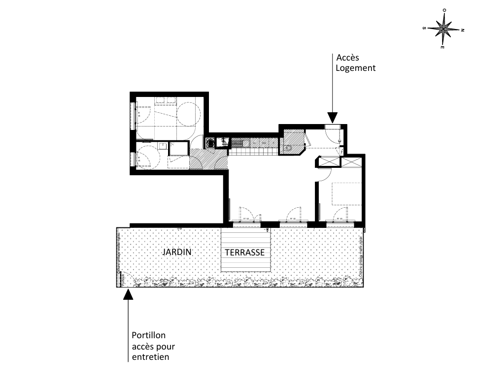 apartment 3 rooms for sale on Saint-Cloud (92210)