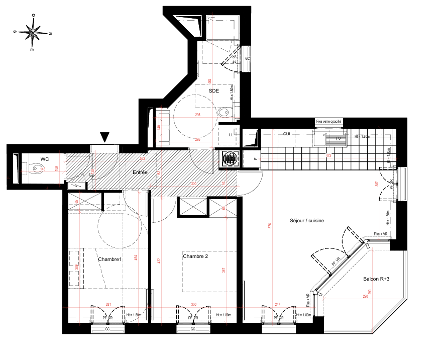 appartement 3 pièces en vente sur Saint-Cloud (92210)